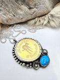 “The Brass Ass of Cripple Creek” Coin Necklace