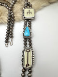 “Bustin’ Broncs” Squash Style Necklace