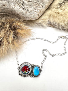 Indian Paintbrush Anklet
