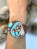 Cartoon Horse Leather Bracelet