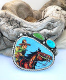 Rustling Outlaw Buckle