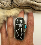 No.1 Skeleton Ring Finished to Size or as a Pendant/Necklace