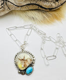 No.6 Vintage Donkey Necklace