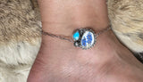 No.1 Bluebonnet Anklet (Length Cut to Fit)