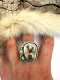 No.2 Chicken Plate Ring Finished to Size or as a Pendant/Necklace