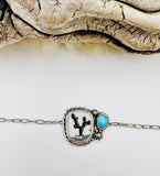 Cactus Anklet (Length Cut to Fit)