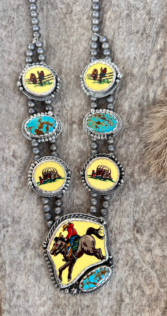 Trail Boss Squash Style Necklace