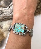 No.2 Cowboy & Turquoise Bracelet