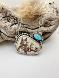 Horse Link Necklace