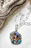 No.3 Indian Paintbrush Necklace