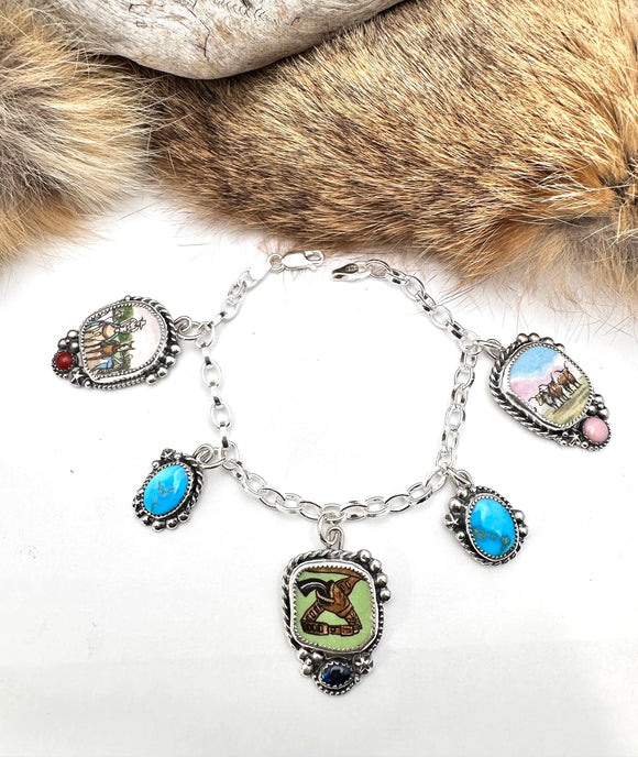 Wild West Charm Bracelet