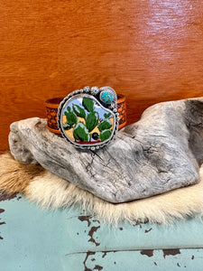 Cactus Cuff Bracelet