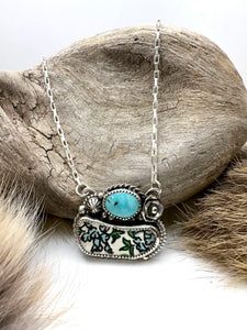 Bluebonnet Bar Necklace