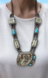 “Bustin’ Broncs” Squash Style Necklace