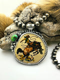 No.2 Bucking Horse Pendant (BEADS NOT INCLUDED)