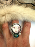 No.1 Hereford Plate Ring Finished to Size or as a Pendant/Necklace