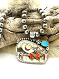 No.1 Cowboy Gear Pendant (BEADS NOT INCLUDED)