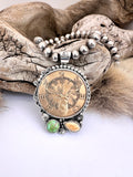 No. 1 Elk Pendant (BEADS NOT INCLUDED)