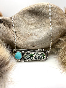 Bluebonnet Bar Necklace