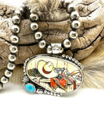 No.2 Cowboy Gear Pendant (BEADS NOT INCLUDED)