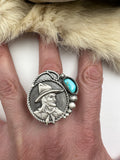 “Wild Bill Hickok” Ring -Sized to Order
