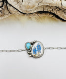 No.3 Bluebonnet Anklet (Length Cut to Fit)