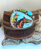 Rustling Outlaw Buckle