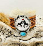 No.1 Donkey Love Leather Bracelet