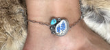 No.2 Bluebonnet Anklet (Length Cut to Fit)