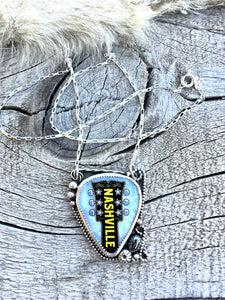 Nashville Guitar Pick Necklace