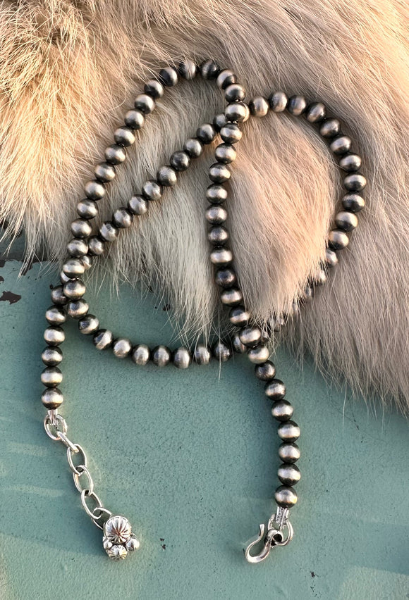 5mm Navajo Pearls - 16” length