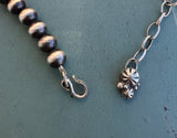 7mm Navajo Pearls - 16” length